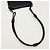 Gucci Schultertasche aus schwarzem GG Canvas - Ansicht 7