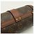 Borsa a tracolla Louis Vuitton Papillon Trunk Monogram in pelle - vista 10