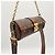 Borsa a tracolla Louis Vuitton Papillon Trunk Monogram in pelle - vista 6