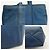 Borsa Tote a Spalla Prada Vitello Phoenix Blue - vista 10