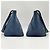 Borsa Tote a Spalla Prada Vitello Phoenix Blue - vista 5