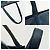 Borsa Tote a Spalla Prada Vitello Phoenix Blue - vista 7