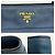 Borsa Tote a Spalla Prada Vitello Phoenix Blue - vista 9
