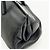 Borsa a mano Gucci in denim e pelle nera - vista 9