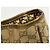 Borsa Tote Gucci in tela GG beige e oro - vista 11
