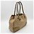 Borsa Tote Gucci in tela GG beige e oro - vista 4