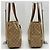 Borsa Tote Gucci in tela GG beige e oro - vista 5