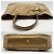 Borsa Tote Gucci in tela GG beige e oro - vista 6