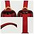 Céline Borsa Celine Horseshoe in pelle scamosciata rossa - vista 8