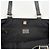 Borsa tote Gucci Abbey nera in tela GG e pelle - vista 18
