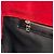 Borsa Tote a Spalla Fendi in Velluto Rosso - vista 16