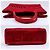 Borsa Tote a Spalla Fendi in Velluto Rosso - vista 6