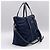 Borsa Tote Gucci Navy Two-Way - vista 4