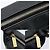 Bolso de hombro Chanel de piel de cordero negra - vista 11