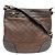 Borsa a tracolla Gucci in pelle marrone scuro
