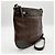 Borsa a tracolla Gucci in pelle marrone scuro - vista 4
