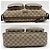 Borsa a tracolla Gucci da uomo GG Supreme - vista 4