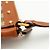 Borsa a tracolla Gucci in pelle e tela beige e marrone - vista 10