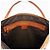 Borsa a tracolla Gucci in pelle e tela beige e marrone - vista 12