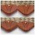 Borsa a tracolla Gucci in pelle e tela beige e marrone - vista 4