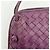 Borsa a tracolla Pochette in pelle viola Bottega Veneta - vista 9