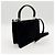 Borsa in camoscio nero Salvatore Ferragamo - vista 4