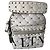 Valentino Garavani Rockstud Rucksack Weiß Leder