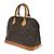 Louis Vuitton Vintage Alma Monogram Canvas PM - vue 3