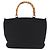 Gucci Vintage Bamboo Handle Canvas - view 2