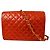 Chanel Vintage CC Chain Flap Quilted Lambskin Small - vista 2