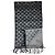 Louis Vuitton Sciarpa Monogram Lana Cashmere Grigio