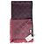 Sciarpa Gucci GG Supreme in lana rosa e grigia