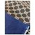 Sciarpa Gucci GG Supreme in lana blu navy e marrone - vista 3