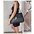 Borsa Chanel Timeless Jumbo in pelle nera trapuntata - vista 6