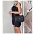 Chanel Double Flap Pelle Nera Matelassé - vista 11