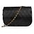 Chanel Double Flap Pelle Nera Matelassé - vista 2