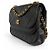 Chanel Double Flap Pelle Nera Matelassé - vista 3