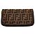 Fendi Portafoglio Zip Around Zucca Coated Canvas Long - vista 2