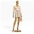Dior Mini-falda Jacquard Oblique Beige - vista 3