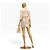 Dior Mini-falda Jacquard Oblique Beige - vista 5