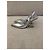 Fendi First Metallic Silver Leather Slingback Pumps - view 5