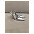 Fendi First Metallic Silver Leather Slingback Pumps - view 6