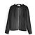 Blazer Hugo Boss Jasmena com acabamento em couro vegano