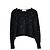 Sonia Rykiel Kristall-gepunkteter Kurzpullover aus Wolle