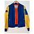Autre Marque Bombers Giacca Bomber Aviatore Blu e Gialla - vista 3