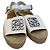 Loewe Sandali Espadrilles in Pelle e Tela Bianchi
