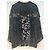 The Kooples schwarze Samtjacke mit Perlen und Fransen - Ansicht 5