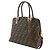 Bolsa 2-Way Fendi Zucca castanha de pele e tela - vista 2