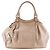 Borsa Gucci Sukey in pelle beige metallizzato