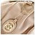 Borsa Gucci Sukey in pelle beige metallizzato - vista 13